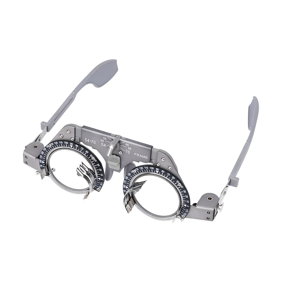 Direct Sale Ophthalmic Equipment Optical Trial Frame Adjustable PD 54-70mm Pure Titanium Material Light Weight Durable Model