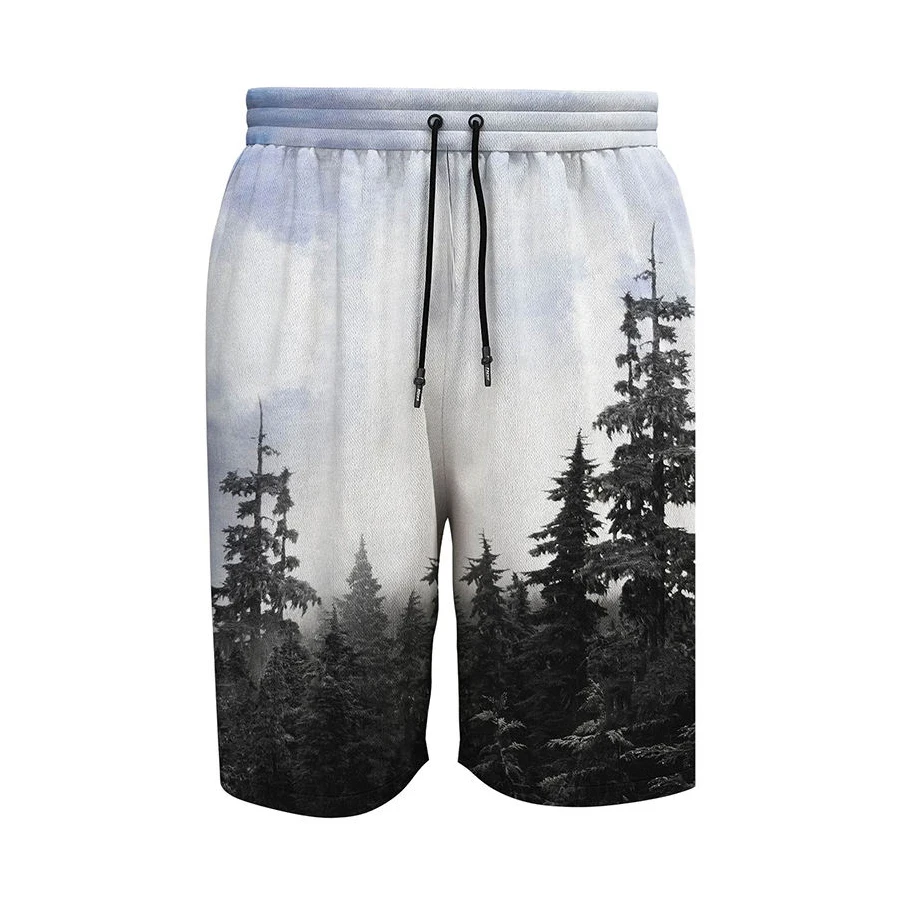 Pantaloncini da uomo estivi in ​​cotone all'ingrosso Urban Pipe Special Summer Leaf Pattern Bermuda pantaloncini larghi da uomo537_voghion.com