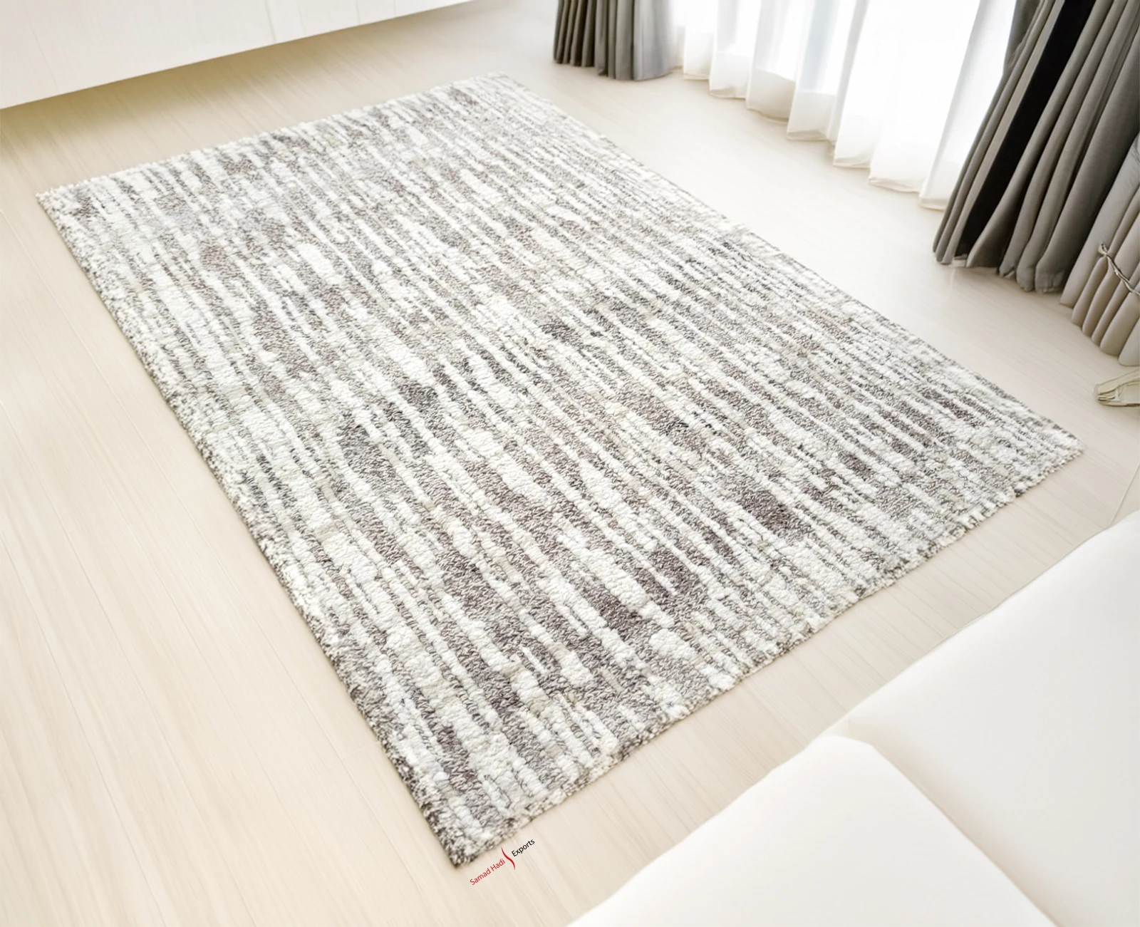 Bhadohi Rugs Handmade Carpets Flatweaves Area Rugs & Sets Wool Hand Knotted Carpet for Living Room Embroidered Carpets for Sale