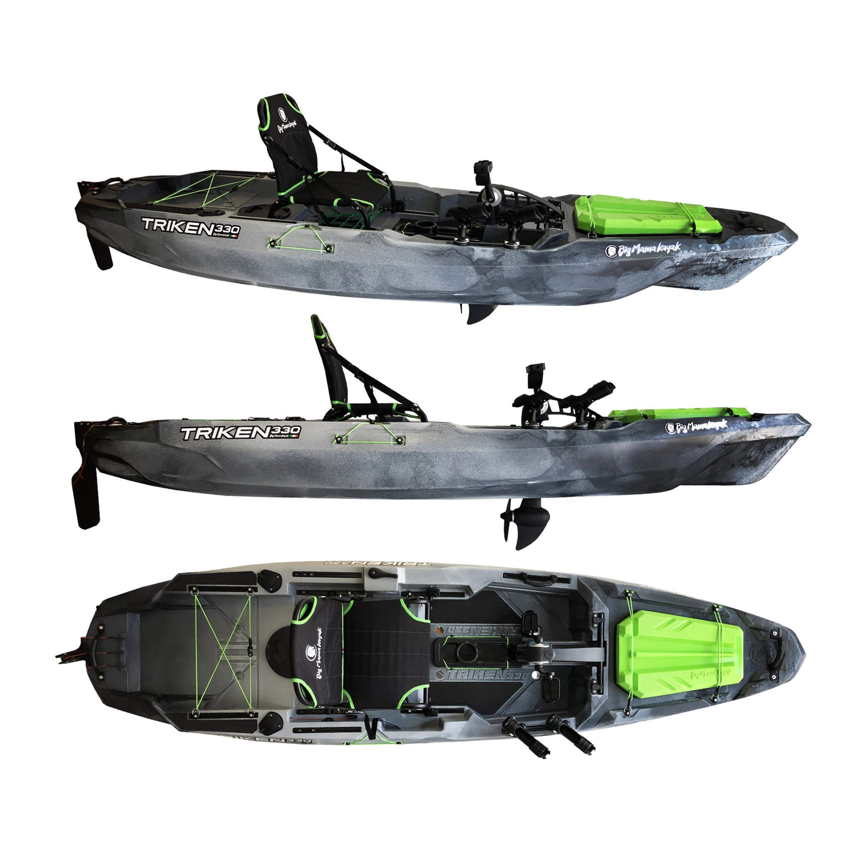 Made In Italy The Best Pedal Drive Fishing Kayak For One Person With