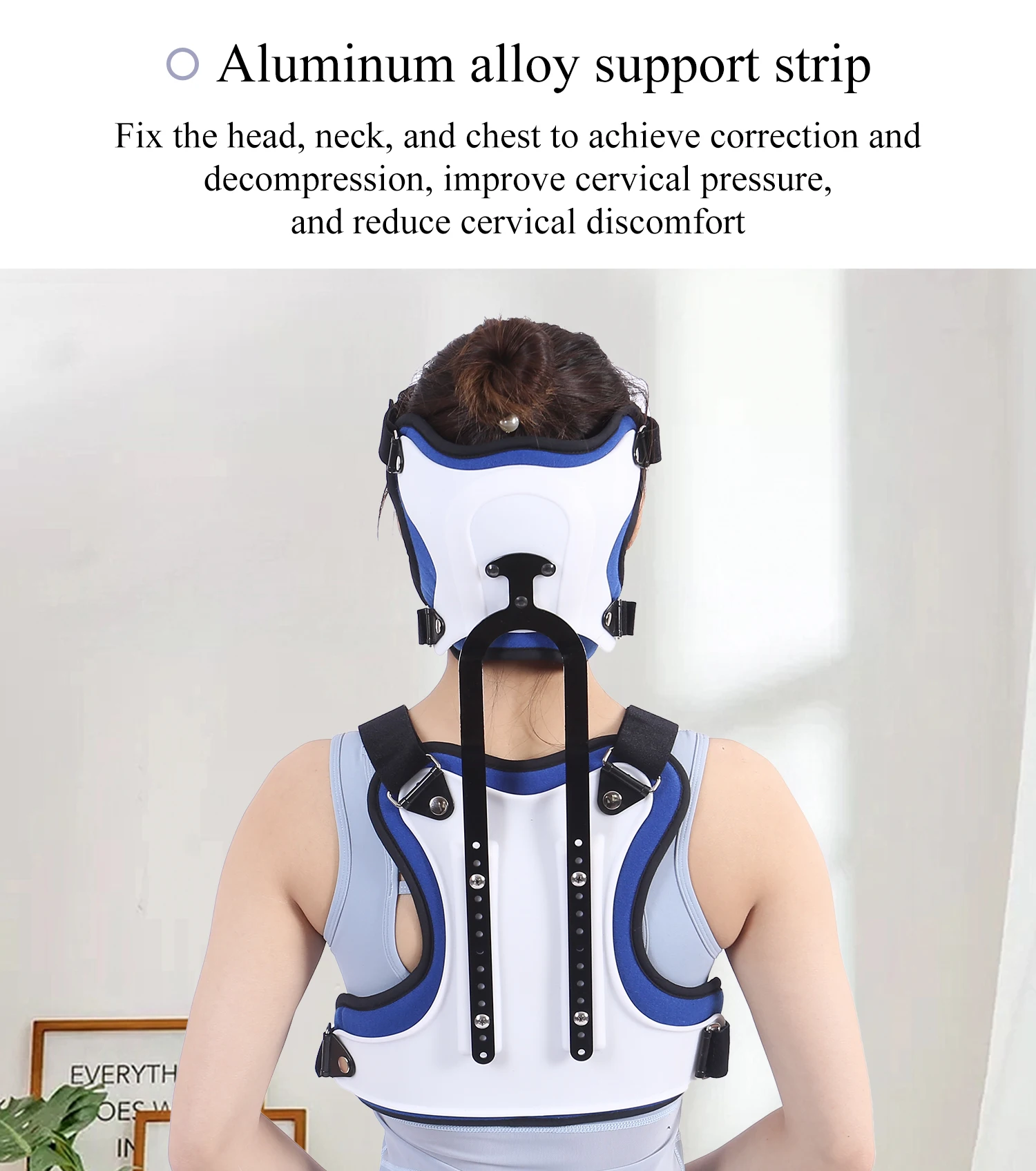 Cervis Support Adjustable Cervical Support Brace for Adults Orthotics Device to ...