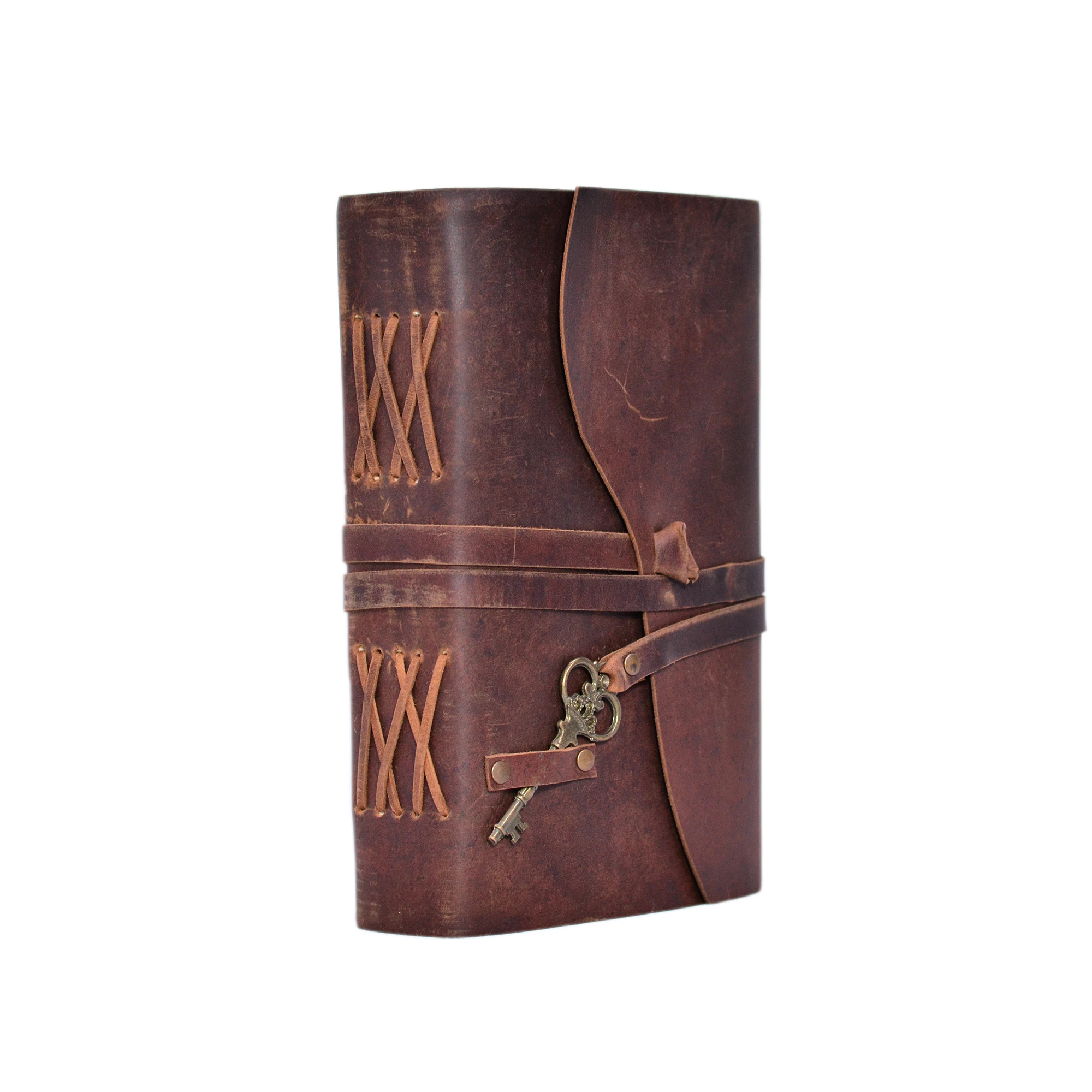 Wholesale Custom Blank Handmade Vintage Travelers Writing Genuine