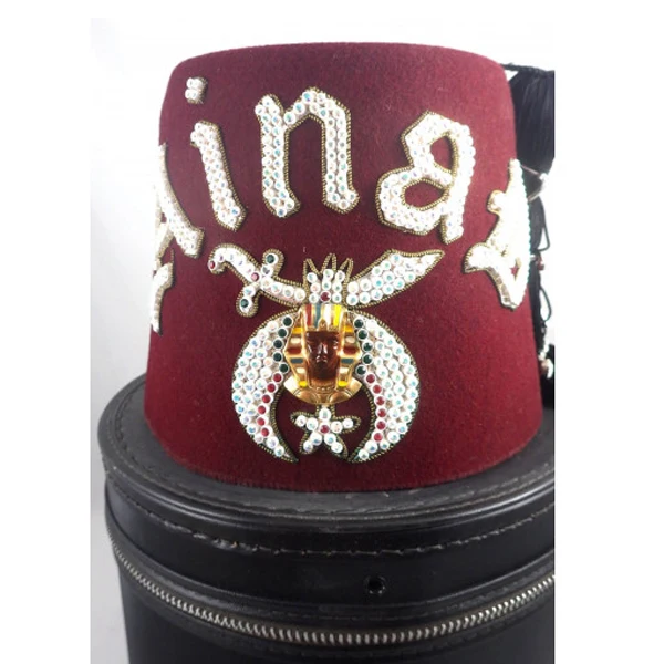 33 Degree Masonic Grand Sovereign Crown Crowns Cap Black Hat Masonic ...