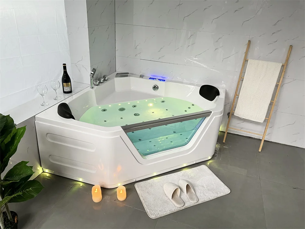 Air Jet Bubble Hydro Tub 2 Person Quality Luxury Cheap Whirlpool