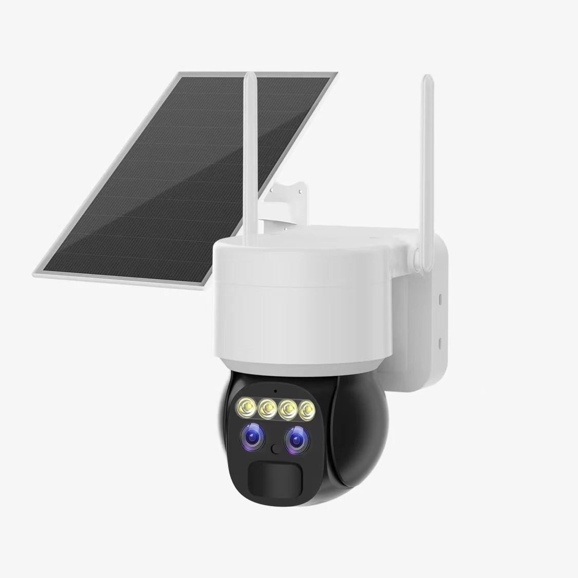 12x Zoom Inqmega Ip Camera 4G Dual Lens Solar CCTV Camera 4MP 12X Zoom  Security - Main Image