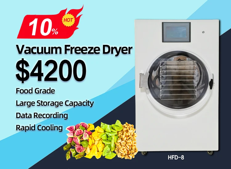 Home Commercial Small Freeze Dryer / Vacuum Freeze Dryer Dry Machine