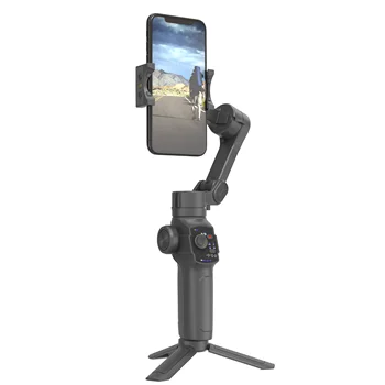 3 Axis Built in Extension Foldable Gimbal Stabilizer L9 for Mobile Phone Support AI Tracking detail image