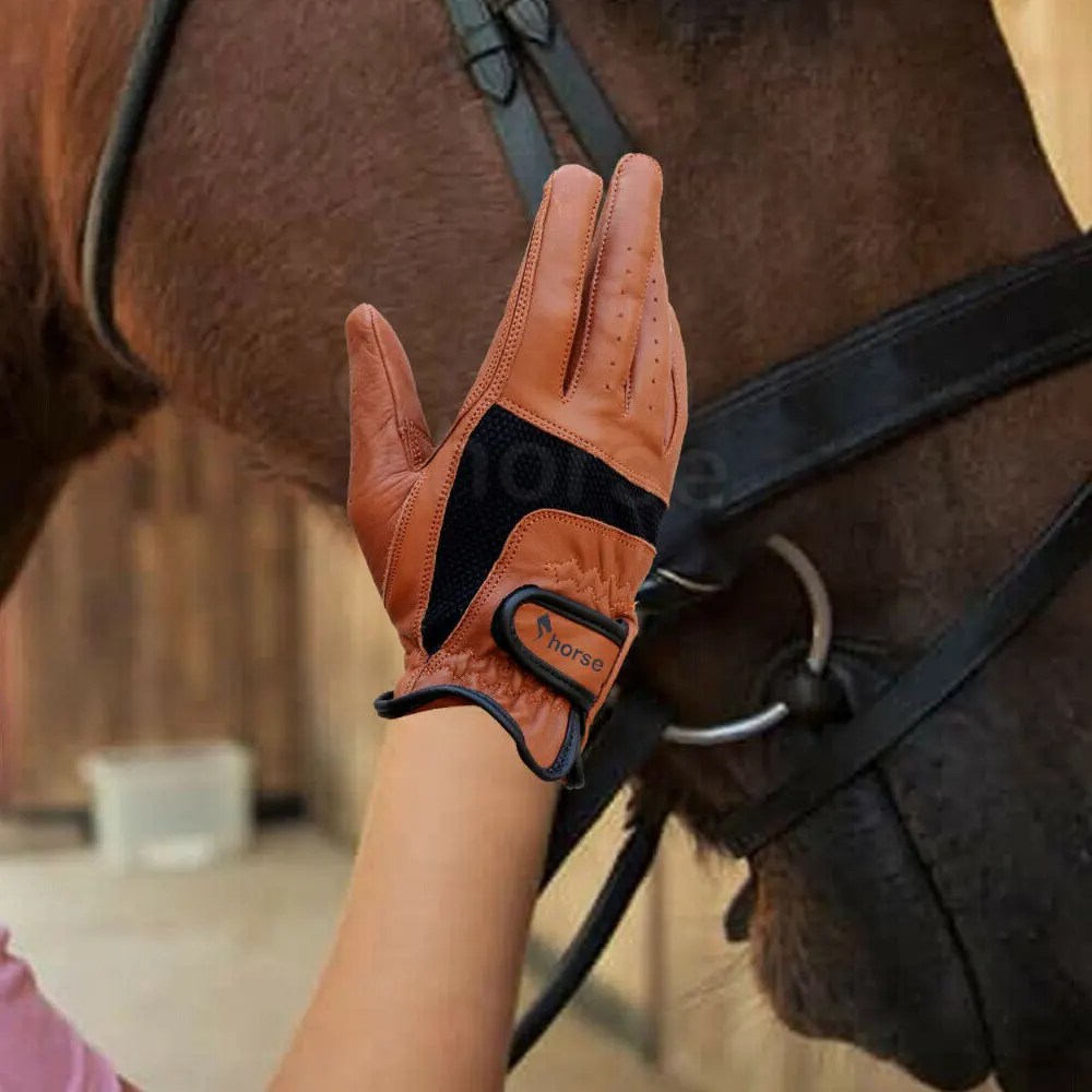 Outdoor Protective Horse Riding Gloves Fashionable in All Colors New Design
