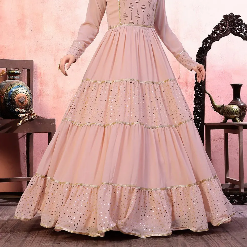 Heavy Wedding Suits with Embroidered Design Top Selling Lightweight Women Frock Style Party Dress for Sale