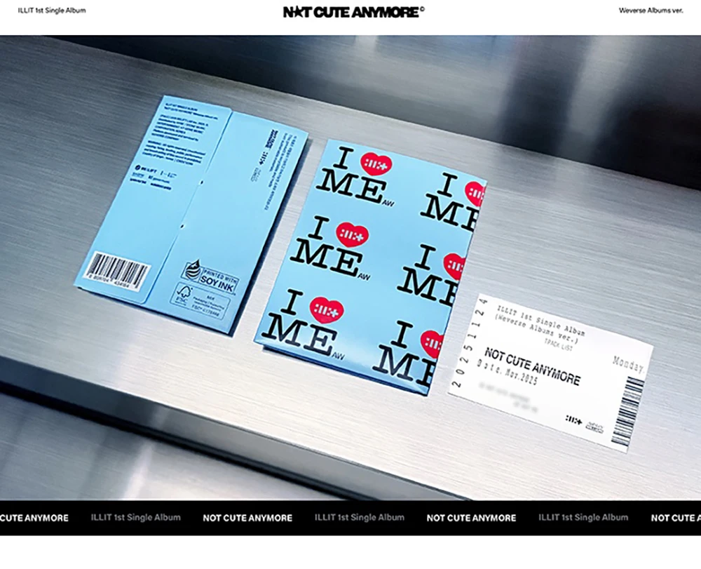 ILLIT - [ NOT CUTE ANYMORE ] 1ST SINGLE ALBUM (WEVERSE Ver
