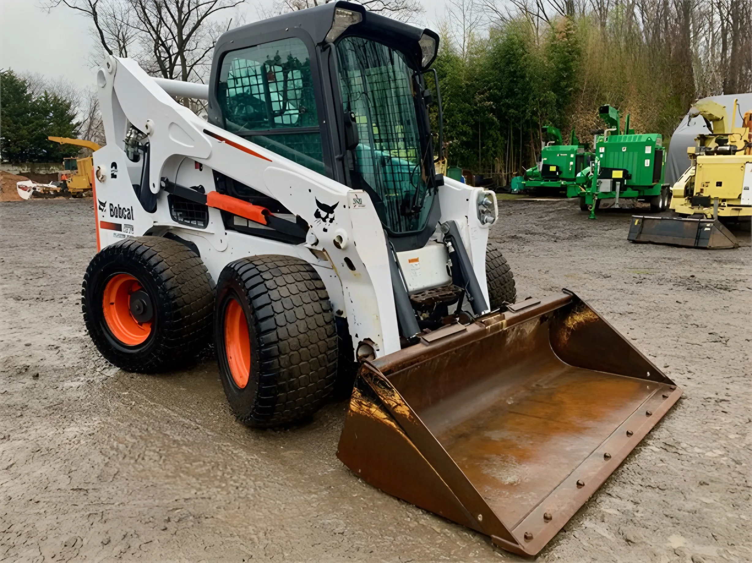 Used Skid Steer 2015 Bobcat A770 Hot Selling Skid Steer With Diesel