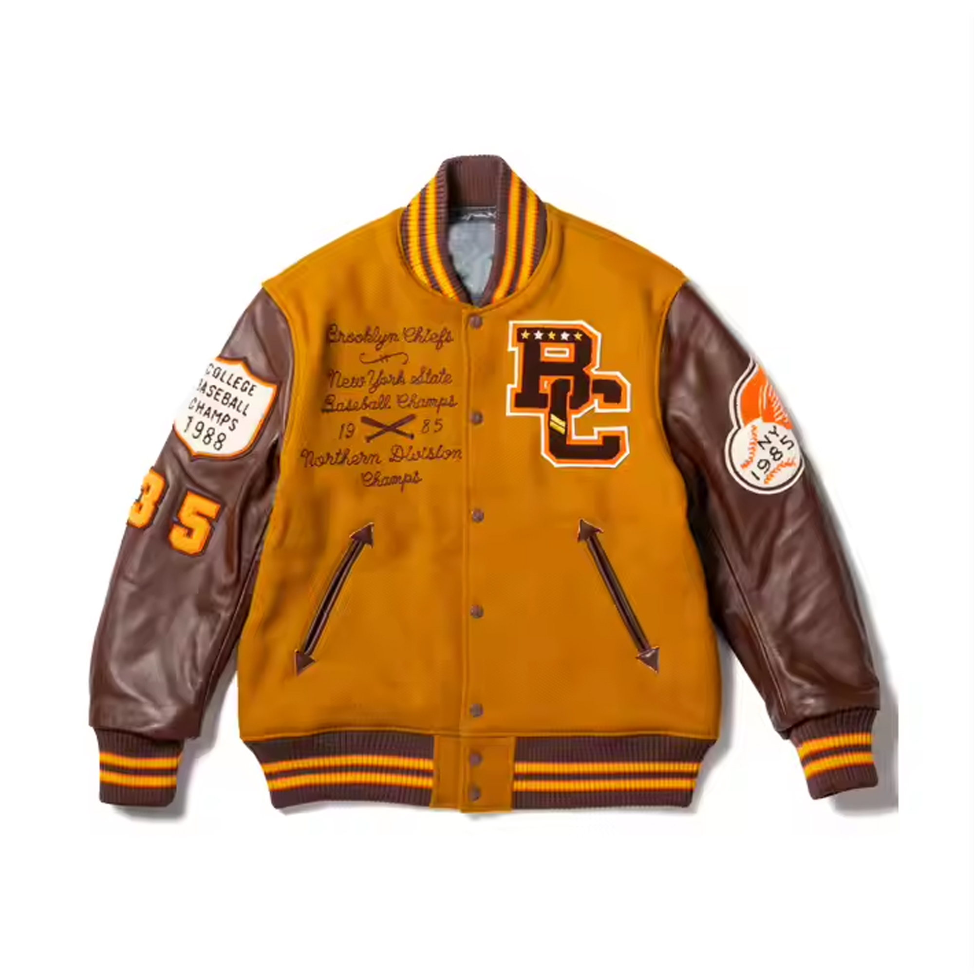 ジャケット・アウター Wool Stadium Jaket glancetokyo 2025 OEM Oversized Varsity Jacket - Breathable Outdoor Man