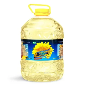 100% Purity Refined Sunflower Oil Organic 5L Nut & Seed Oil in Glass Bottle for Cooking Produced in Ukraine