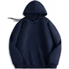 Navy blue-hooded