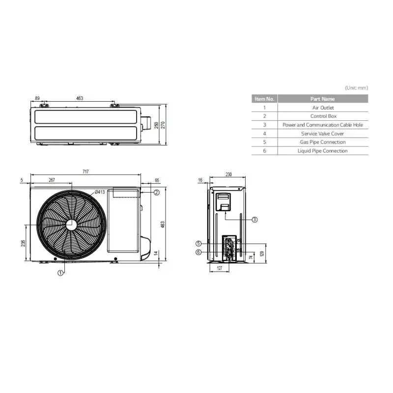 Air Conditioner, 12000, BTU, Inverter, Wall - detail 8
