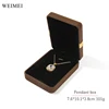 brown necklace box
