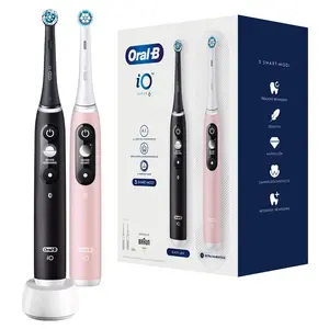For Oral B Compatible Smart Sonic Toothbrush Rechargeable IPX7 Waterproof Electric Toothbrush Multifunctional Teeth Whitening