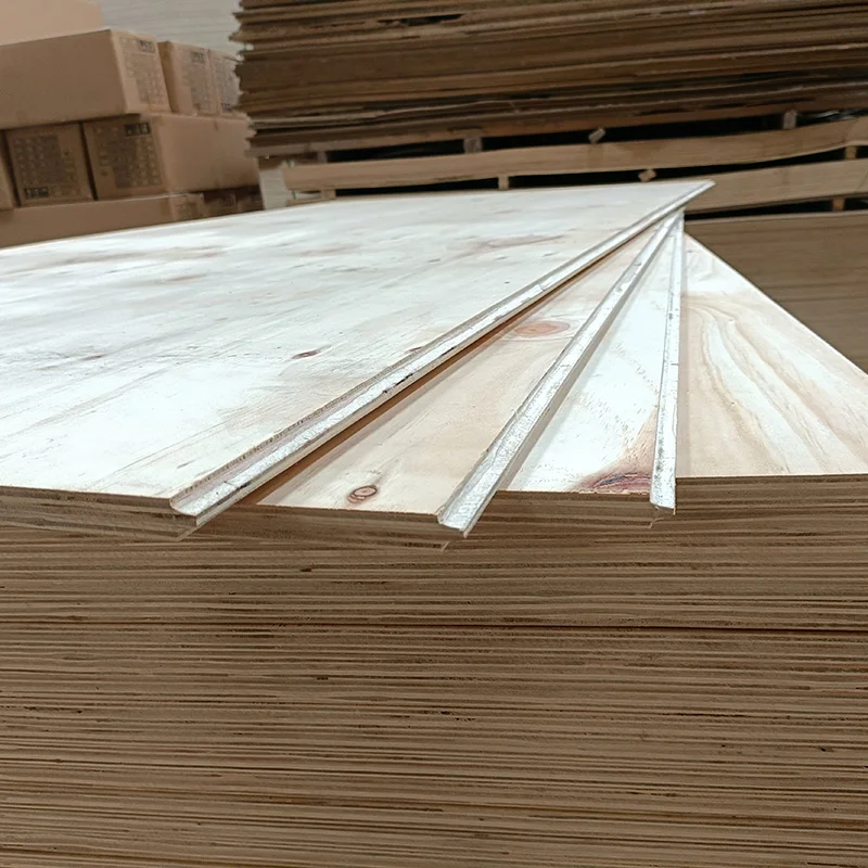 Wholesale 4 Foot By 8 Foot By 3/4" Plywood7/16" 1/2" 23/32" Wbp Glue Pine Cdx Structural Roofing