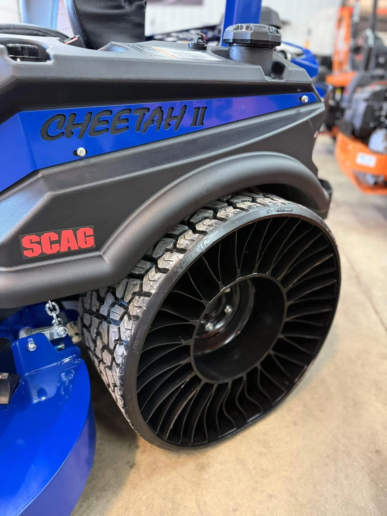 Scag Racing Bluebird Heavy Scag Cheetah II Bluebird Edition 61