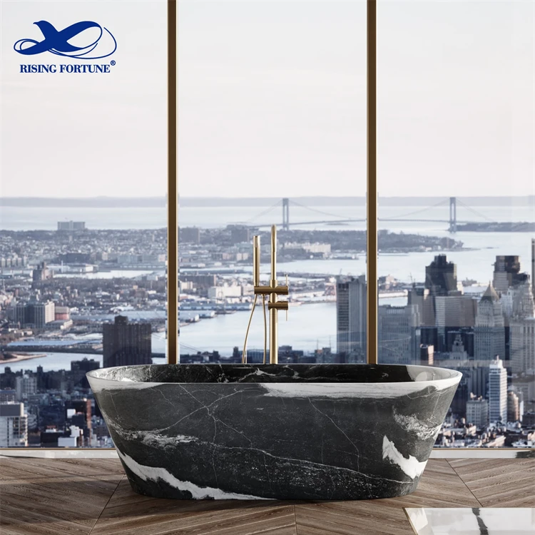 natural stone freestanding bathtub