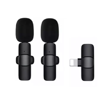 Outdoor Wireless Recording Lavalier Microphone for Interview