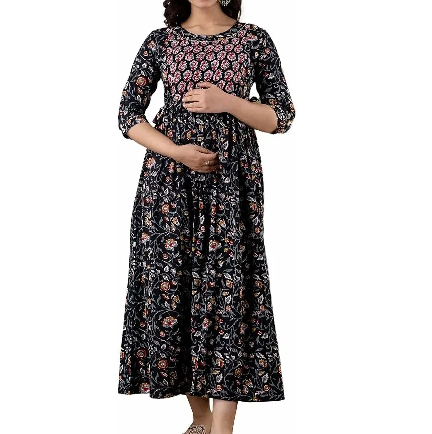 black jersey midi dress Black Jersey Draped Laurella Midi Dress