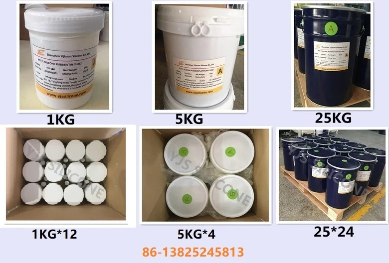 RTV Silicone Rubber - Ideal for Decorative Stone Molds