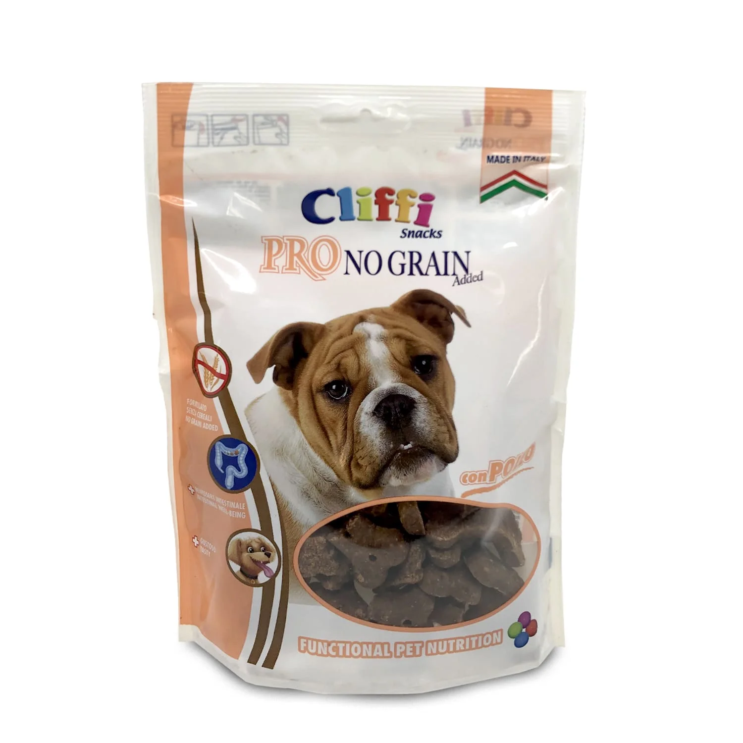 Pet Food. Pro No Grain Added Snack Pollo 100 G. No Cereals With Prebiotics Is A Complementary