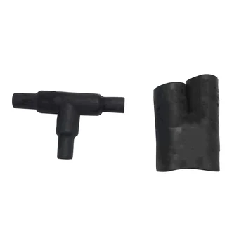 ZH-T1495~4495 Series Intermediate small caliber Heat shrink molded parts T shape transitions insulating boots