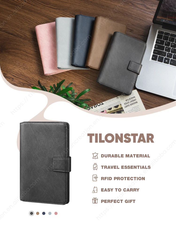 Tilonstar Tpw101 Family Travel Passport Holder Wallet Rfid Blocking Leather Passport Holder