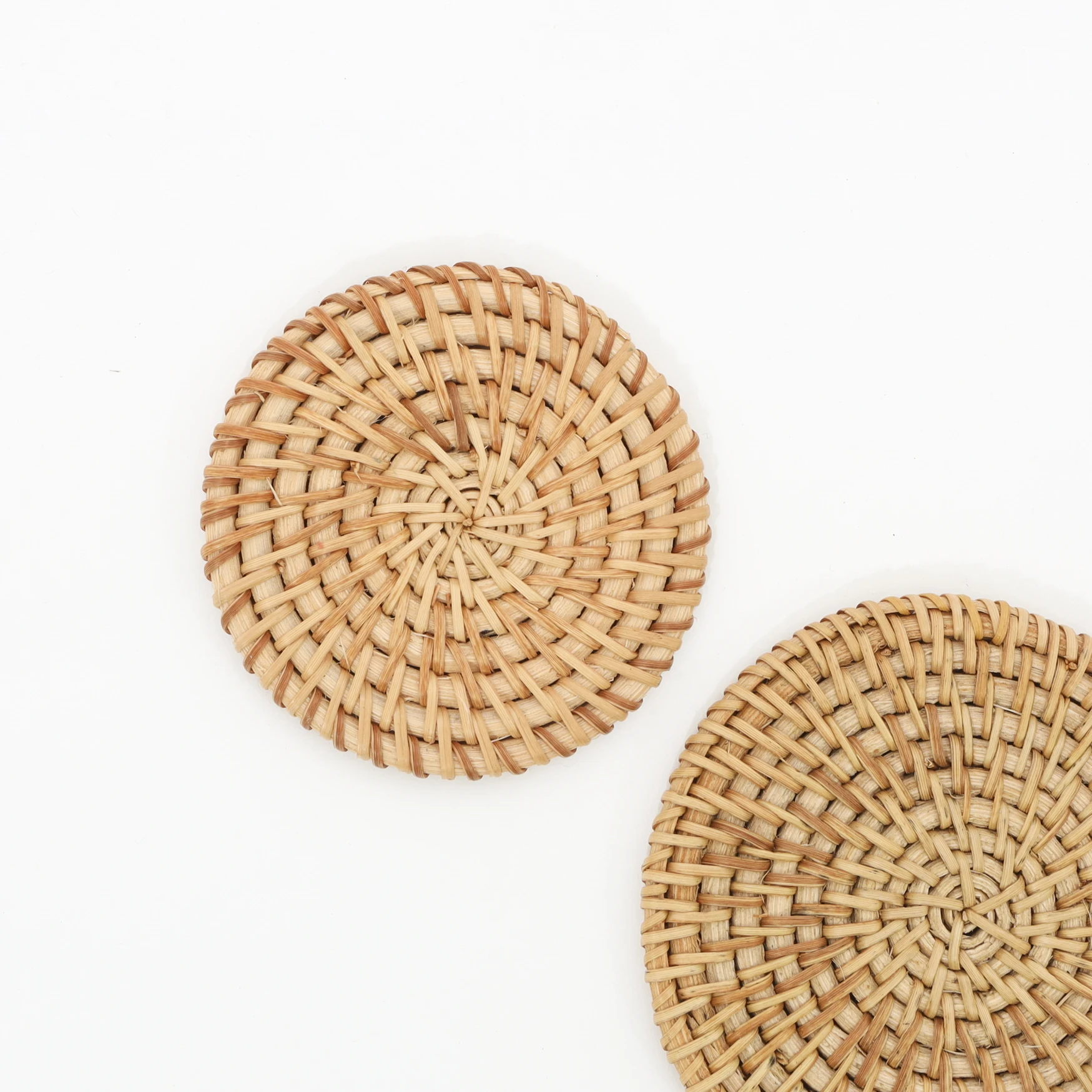 Decorations For Home Seagrass Rattan Wall Decor Boho Style Handmade Wall Hanging Basket For