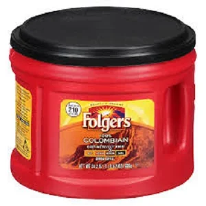 Folgers French Roast Caffeinated Robusta Beans Premium Ground Coffee BITTER Taste Gift Packing Excellent Grade Bulk Drinking