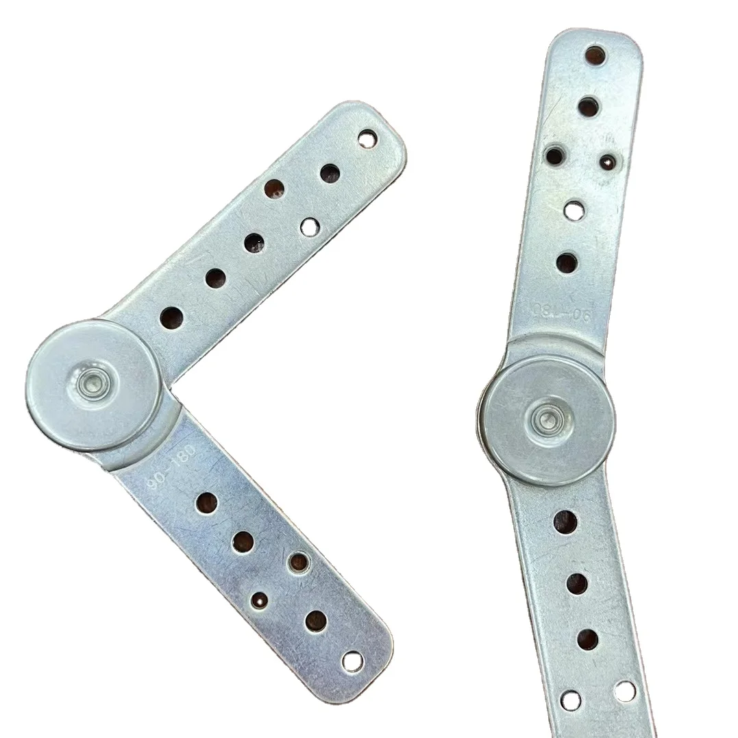 Simple Design Sofa Fitting  Hinge Adjustable Hardware Locking Bracket Folding Sofa Headrest Hinges Chinese Factory