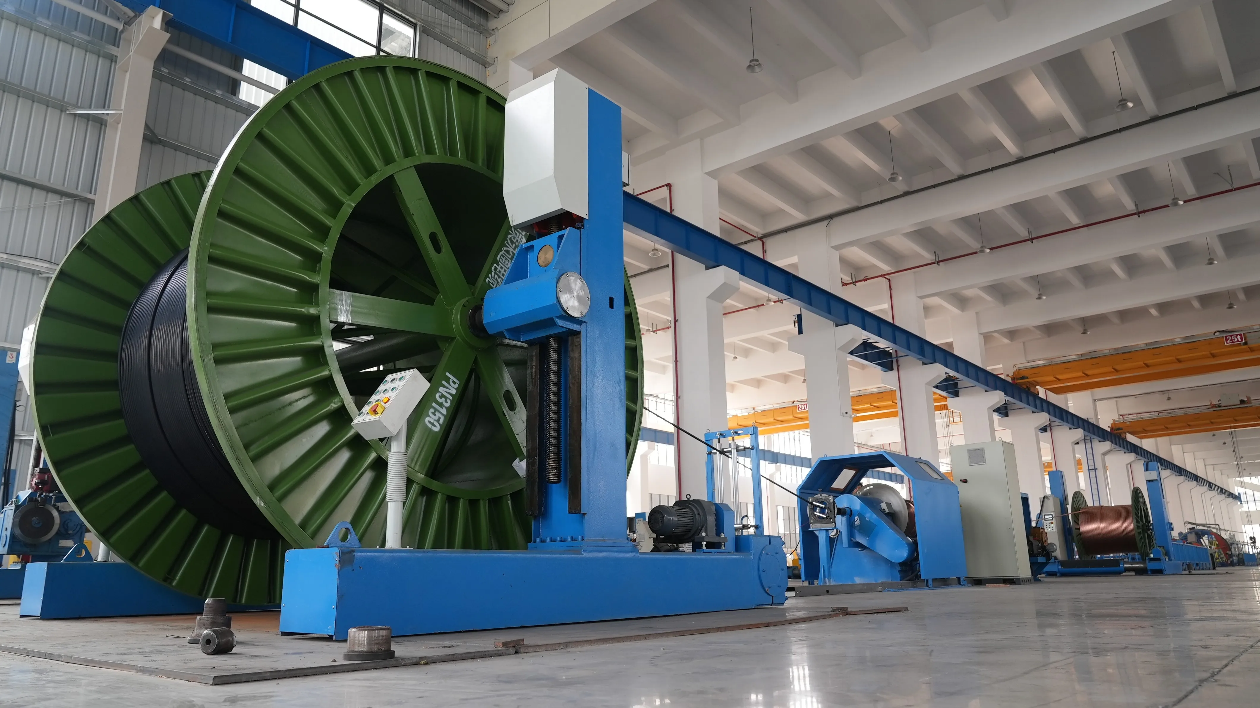 Precision Winding - Automated winding systems for tangle-free, high-quality cable delivery.