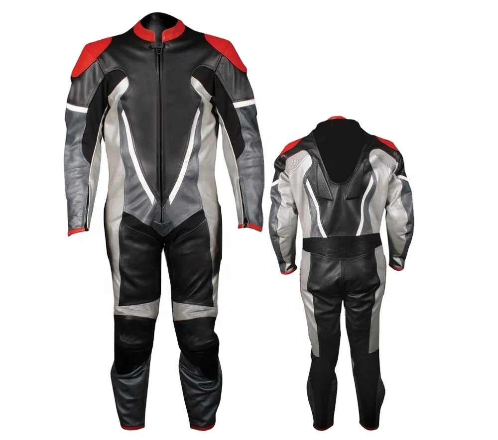 Customized Logo Motor Leather Biker Suit Comfortable 2024 Motor Leather ...