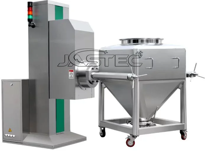 Ibc Bin Blender Mixer Powder Automatic Lifting Hopper Conical Bottom ...