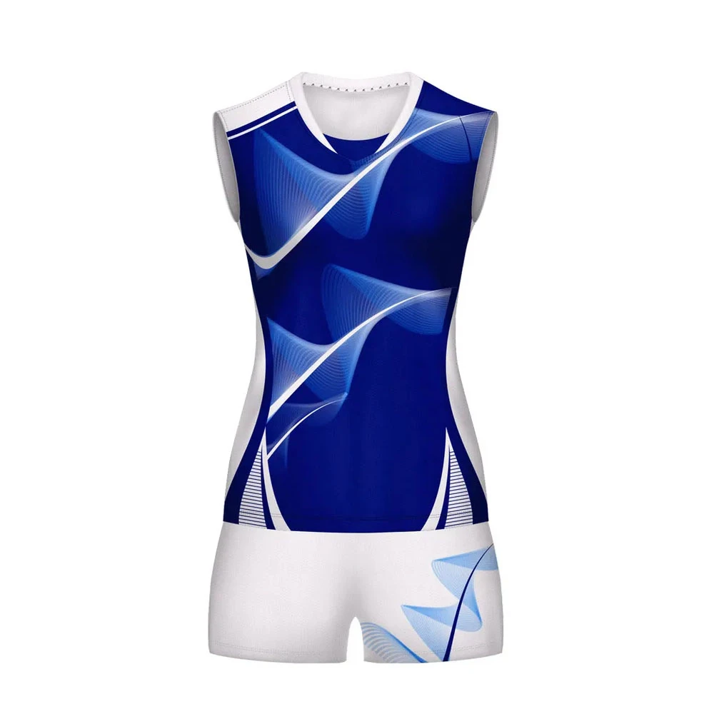 Professional Volleyball Uniform Customized Sublimation Volleyball Jerseys Custom Volleyball Kits 100% Polyester For Unisex 2025
