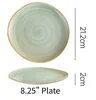 Plato de 8.25"