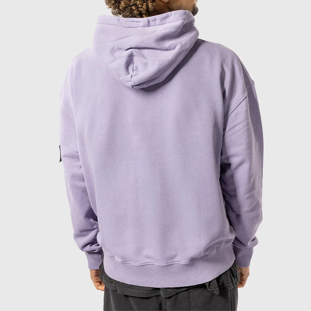 High Quality No String Breathable Stone Acid Washed Hoodies Men Full Zip Us Boxy 500 GSM Designer Enzyme Wash Hoodie Top Boys