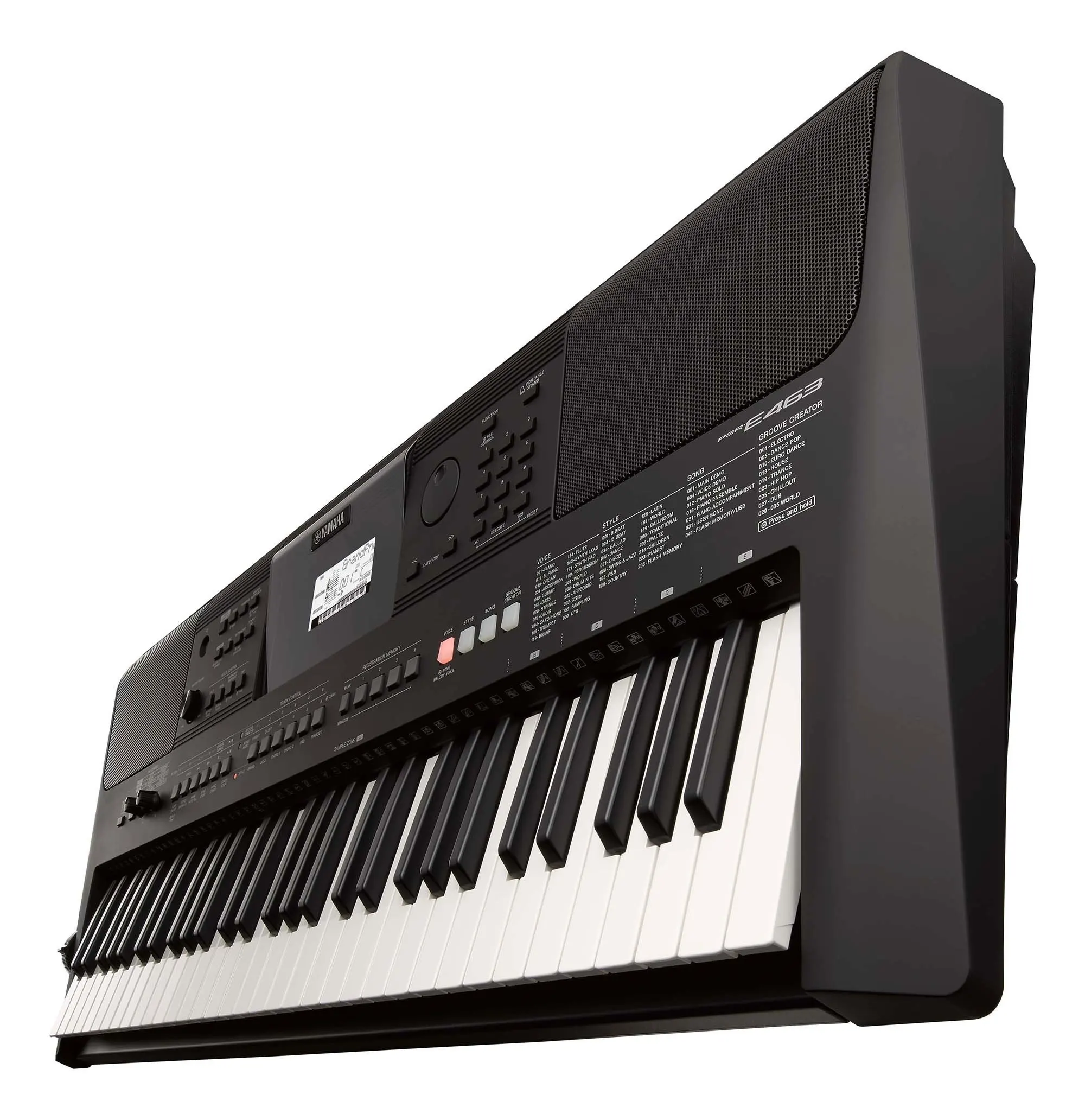 100% Original Yamahas PSR E463 portable 61 keys digital electronic organ keyboard musical instrument
