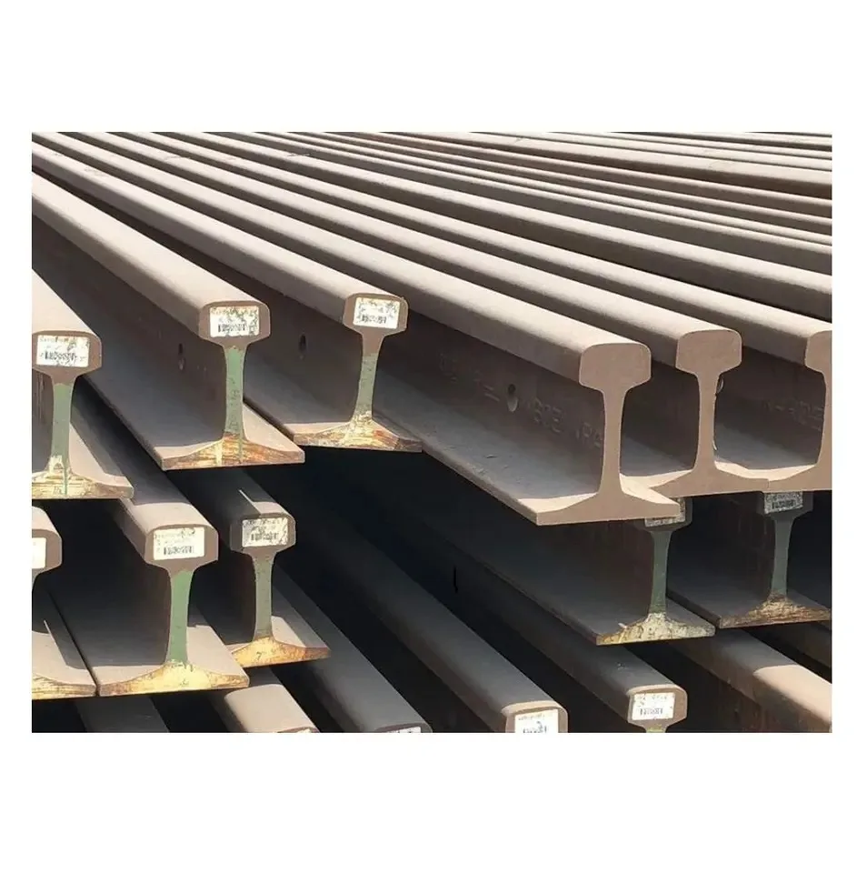 Wholesale Heavy Metal Railway Track Economical Cast Iron Scrap Used Rail Steel 99% Fe Content FR Origin Custom Weight Bulk HMS