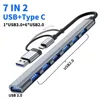 7 en 2 USB
