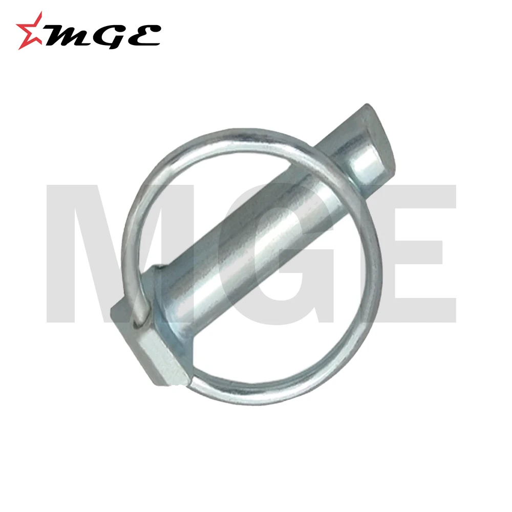 Silver Zinc Plated Spring Loaded Stainless Steel Linch Pins For Trailer