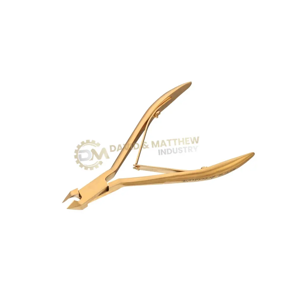 Custom Logo Golden Color Nail Nipper Best Seller Professional Nail