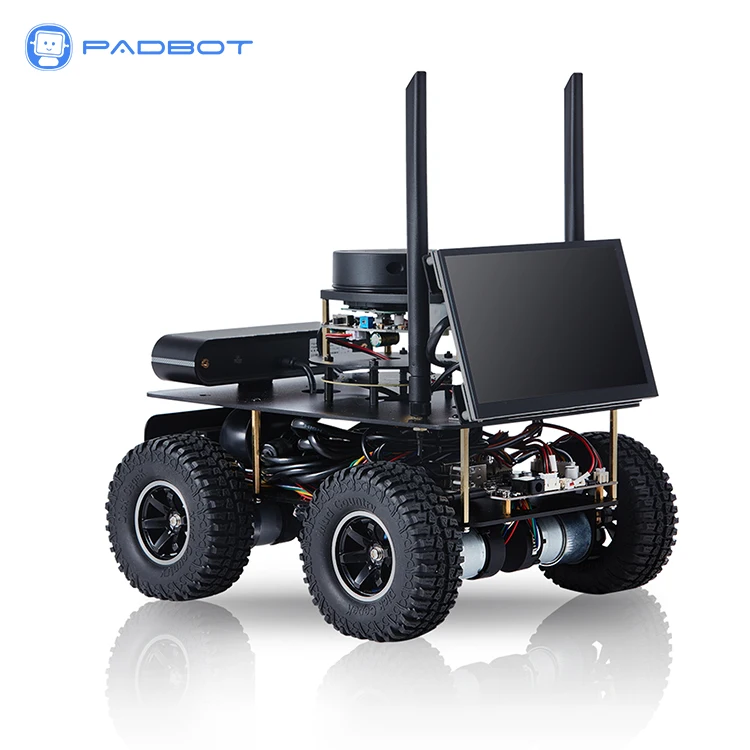 ROS Autonomous Robot Lidar UGV Chassis for Self Driving