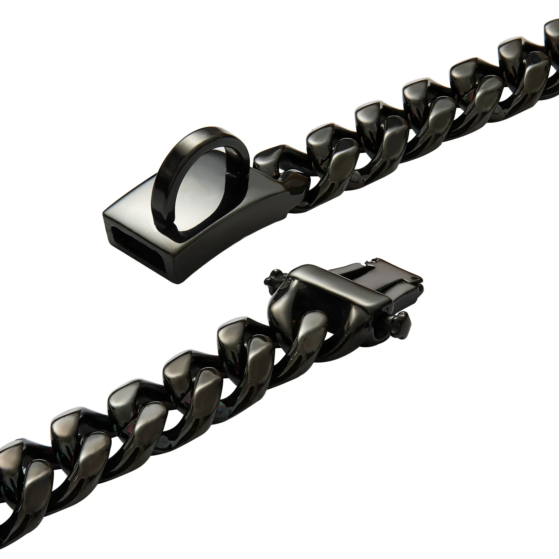 Luxury Gold Chain Dog Collar Hardware Stainless Steel Pet Cuban Link