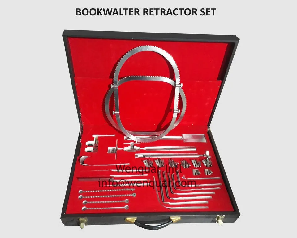 High Quality Bookwalter Retractor Set Complete Stainless Steel Manual ...