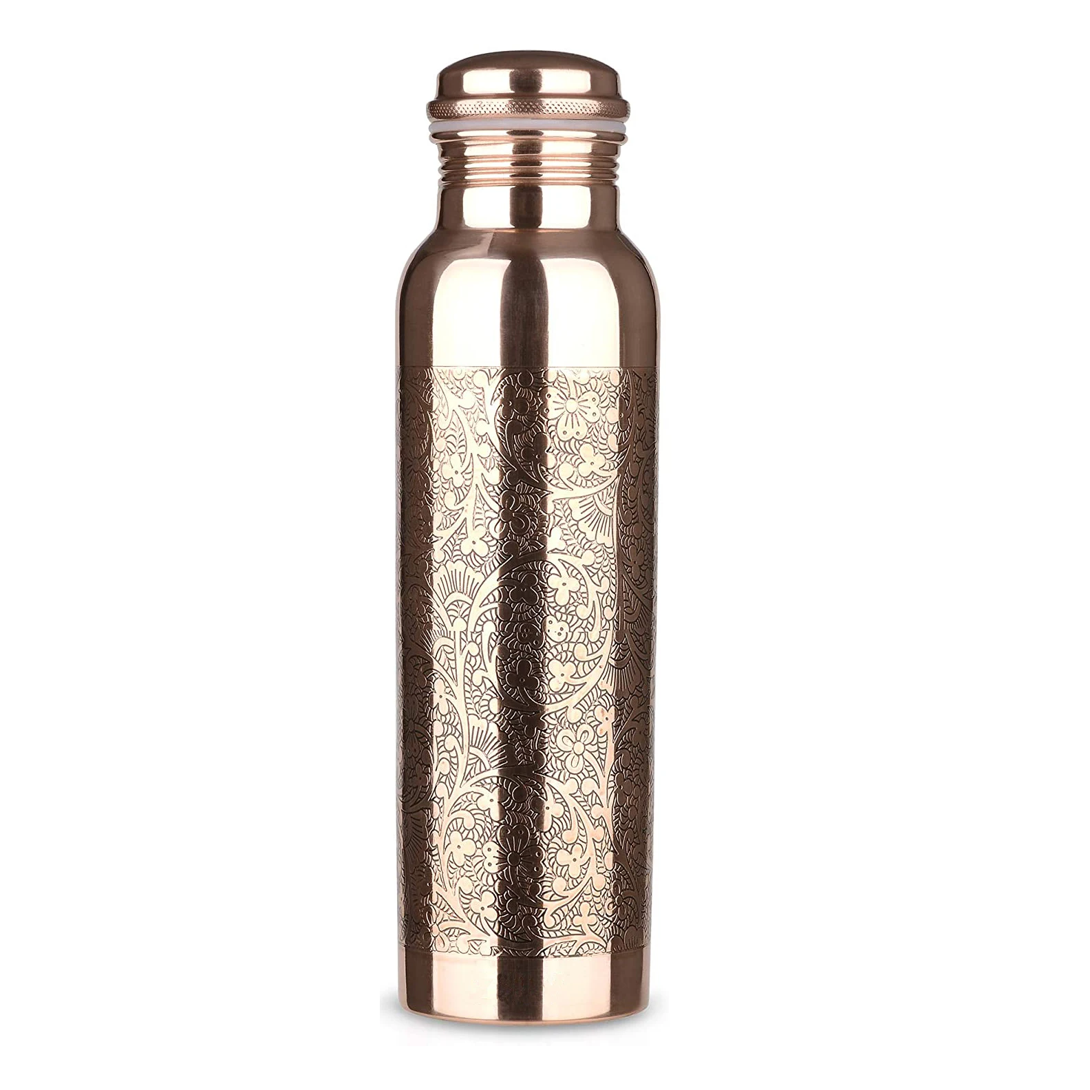 Copper Water Bottle (900ml) 100% Pure Copper Bottle Bpa Free Water ...