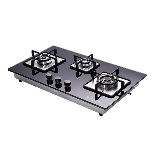 Portable Gas Stove Big Power Cooking Pot Stand Stainless Steel Wok