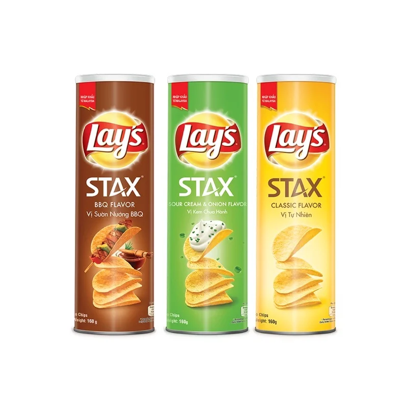 Lays Potato Chips Snack 160g X 14 Bbq Top Snacks Wholesale Buy